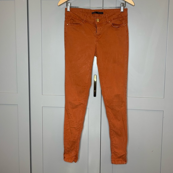 Zara Basic Skinny Stretch Jean Copper